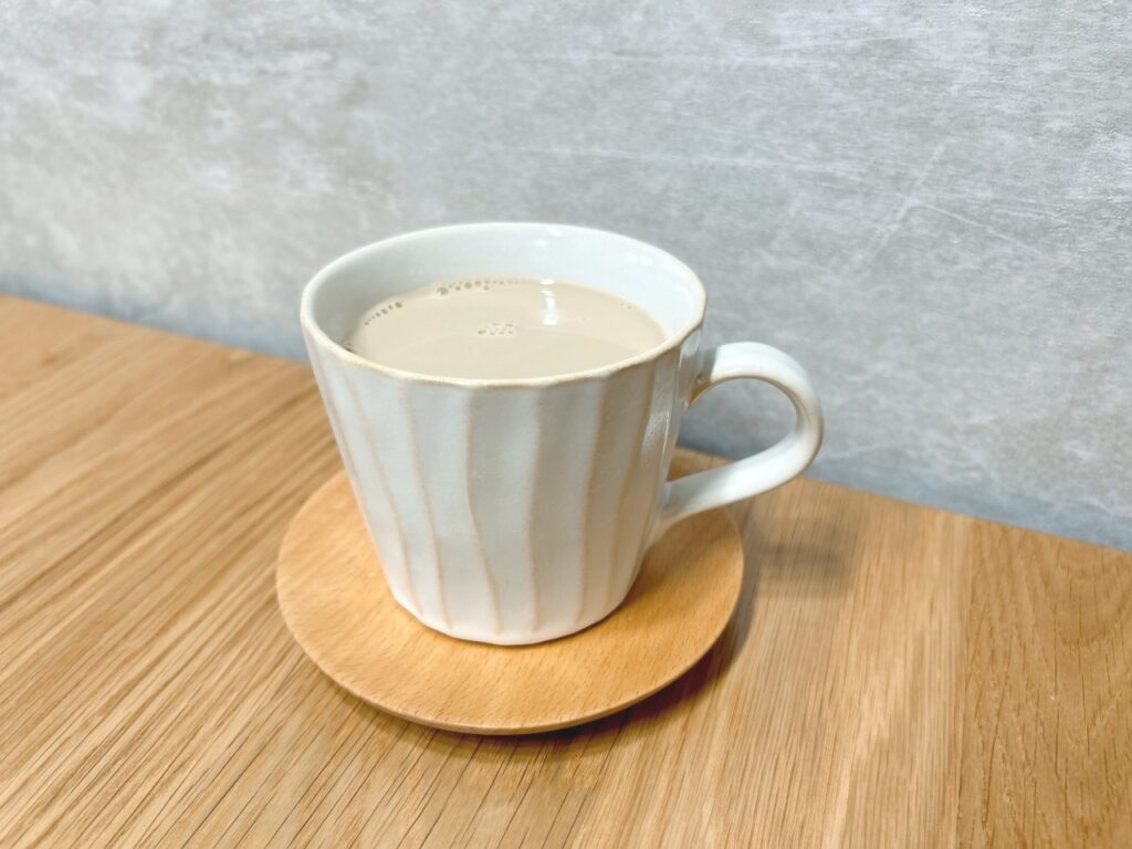 ホットカフェラテの写真