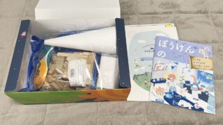 3~6歳の考える力を育てるパーソナライズ知育キットCrown Box(クラウンボックス)5回目「発明家からの挑戦状!」が届きました!